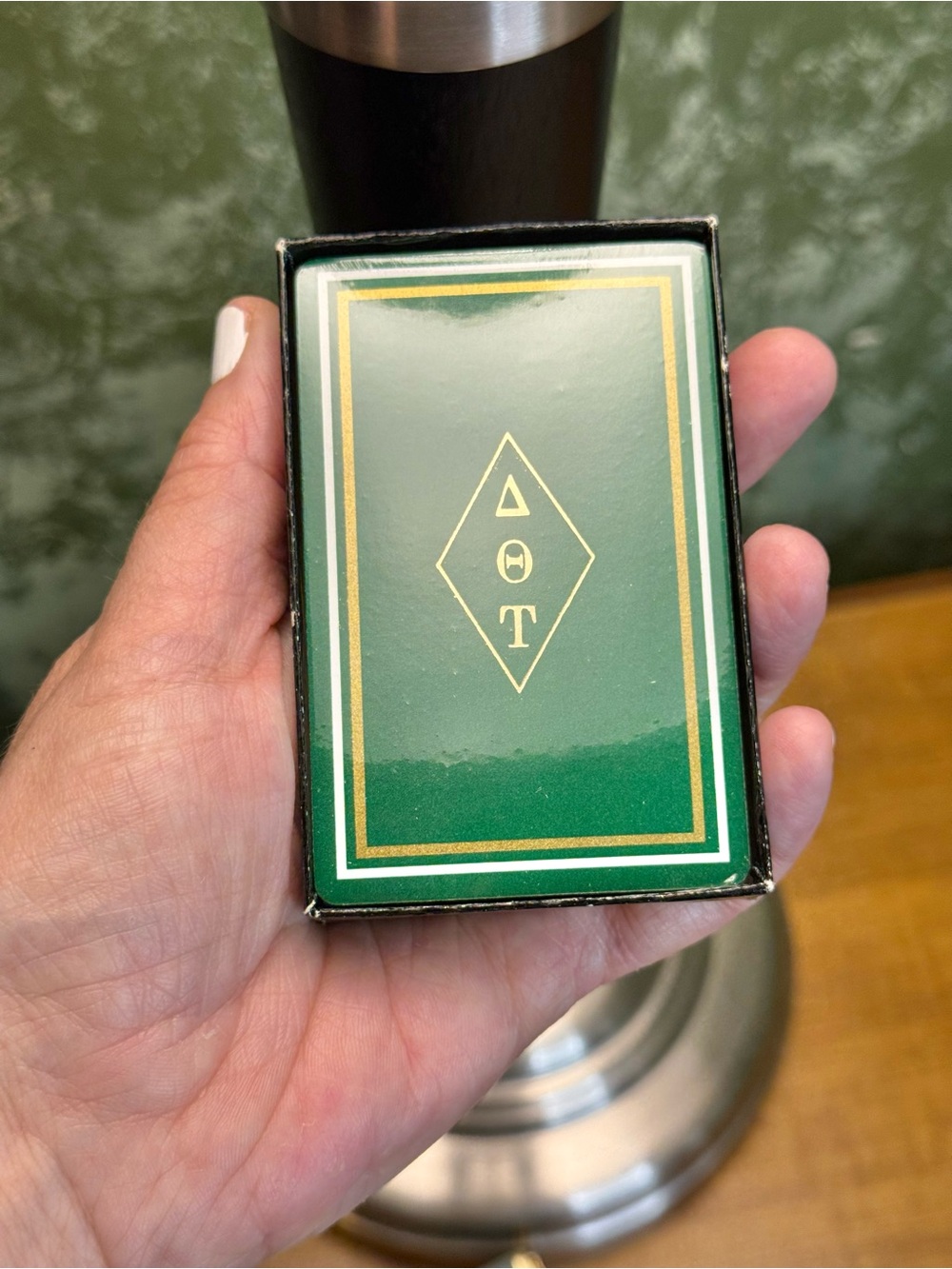 Rare Vintage Sealed Delta Theta Tau Sorority Playing Card Deck